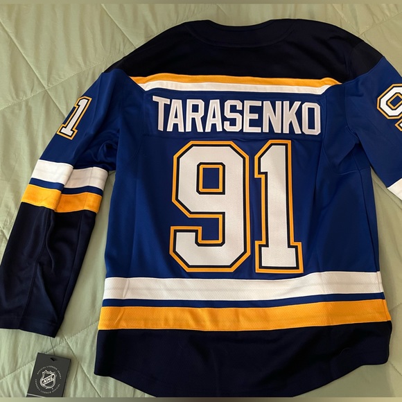 Vladimir Tarasenko St. Louis Blues Home Jersey - Never Worn Before - Size Small - Picture 3 of 6